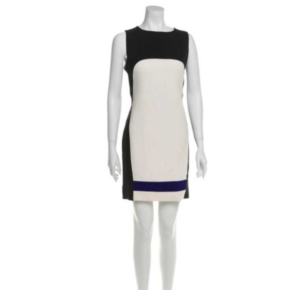 Aquilano Rimondi Colorblock Pattern Mini Dress Mod